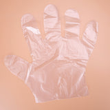 100pcs Disposable Gloves PE Garden BBQ Plastic Gloves