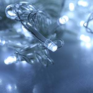 LED Curtain Icicle String Fairy Light Wedding Party Garden Decoration