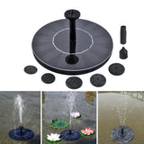 Floating Solar Panel Water Fountain For Garden Solar pump