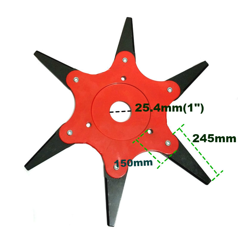 Universal 6 Teeth Brush Trimmer Metal Blades Trimmer