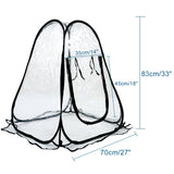 PVC Mini Greenhouse Growing Tent Plant Warm Room Garden Folding Tent